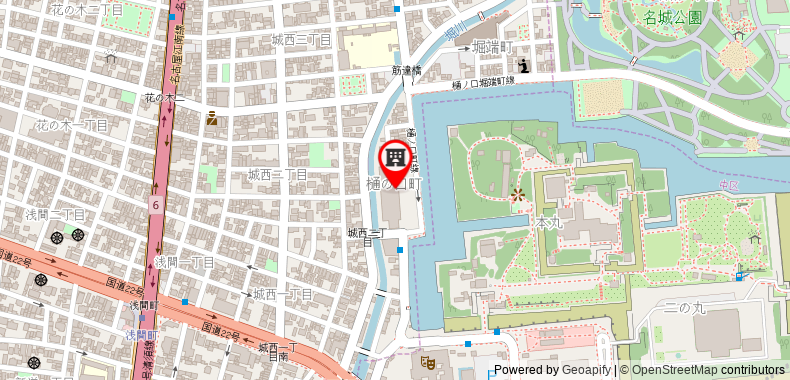 在地图上查看名古屋城酒店