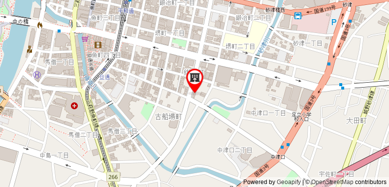 Bản đồ đến Urban Place Inn Kokura