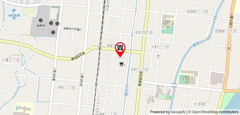 Bản đồ đến Khách sạn Tabist Joetsu Central Takada Nakamachi