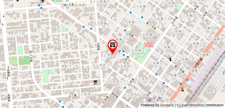 Bản đồ đến Khách sạn Kitami Kurobe