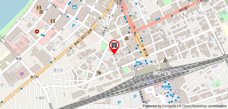 Niigata Keihin Hotel on maps