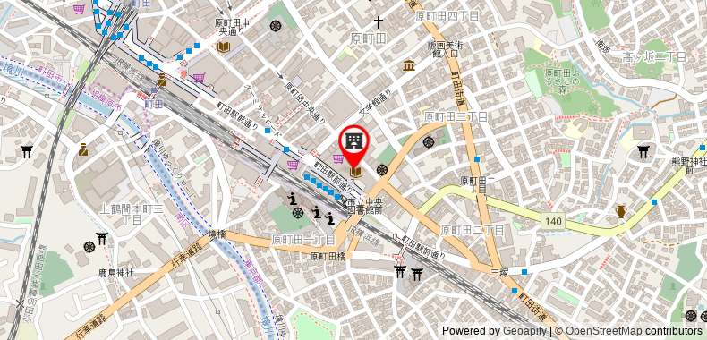 Rembrandt Hotel Tokyo Machida on maps