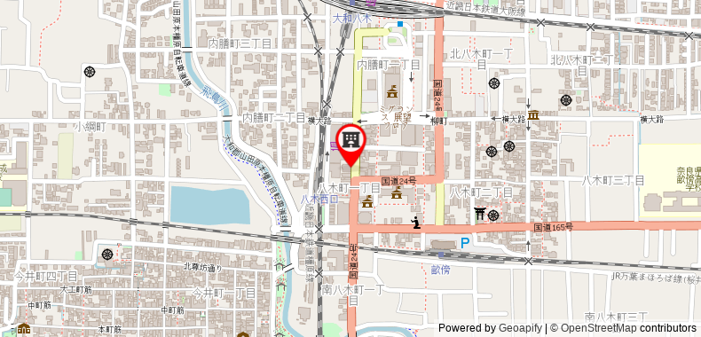Yamato Kashihara City Hotel on maps