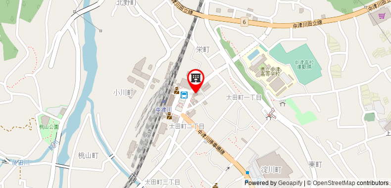 Nakatsugawa Silk Hotel on maps