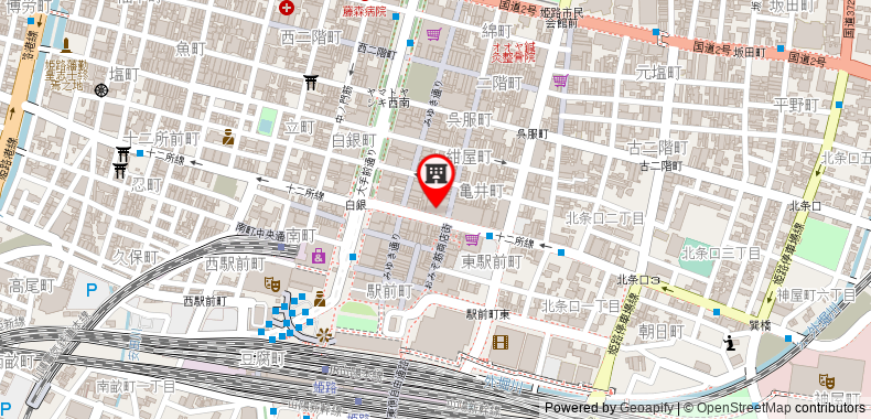 Bản đồ đến Khách sạn Daiwa Roynet Himeji
