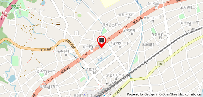 Bản đồ đến Khách sạn Route Inn Toki