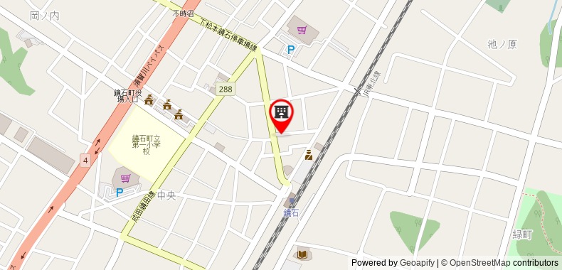 Bản đồ đến Khách sạn Kagamiishi Dai-ichi