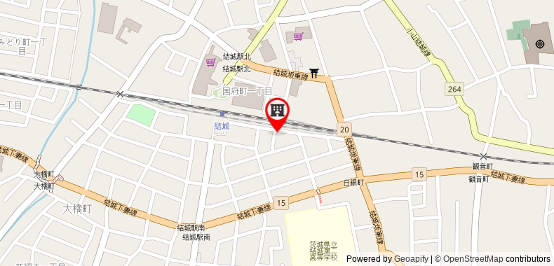 Bản đồ đến Khách sạn Crown Hills Yuki