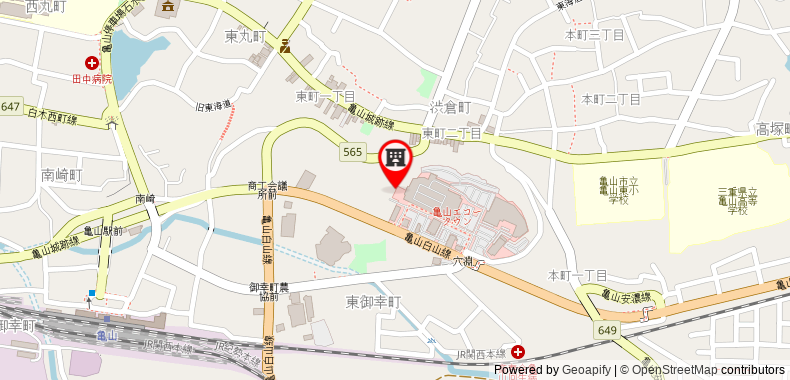 Bản đồ đến Khách sạn Econo Kameyama