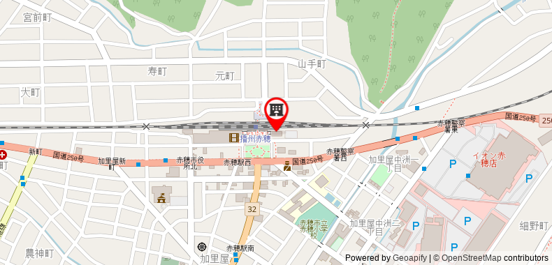 Bản đồ đến Toyoko Inn Banshu Ako Ekimae