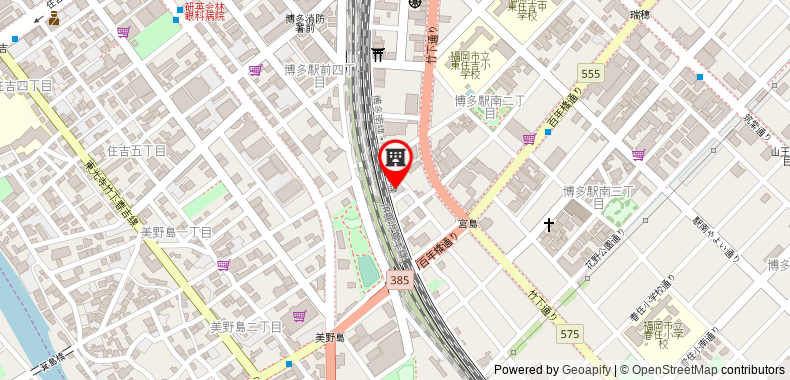 SG Residence Inn Hakataekiminami on maps