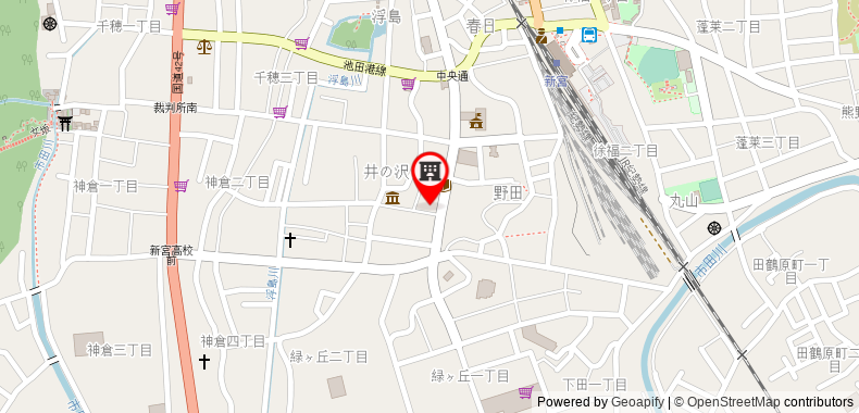 Bản đồ đến Khách sạn Shingu Ui