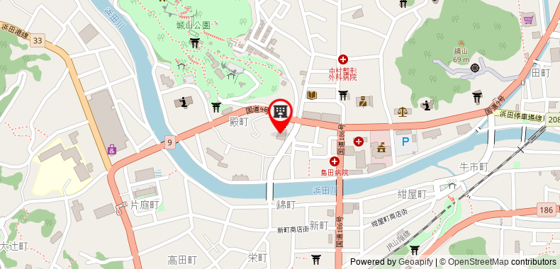 Bản đồ đến Khách sạn Hamada New Castle