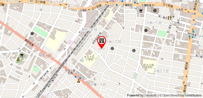 Bản đồ đến Quiet Japanese Villa 500m from the subway station