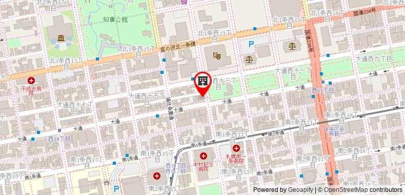 Bản đồ đến VILLA KOSHIDO Odori