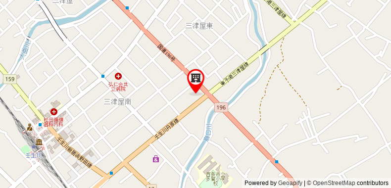Terminal Hotel Toyo on maps