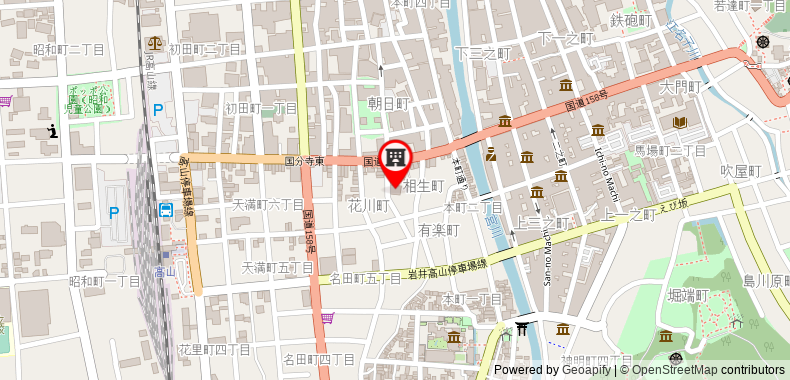 Ryokan Seiryu Hotel on maps