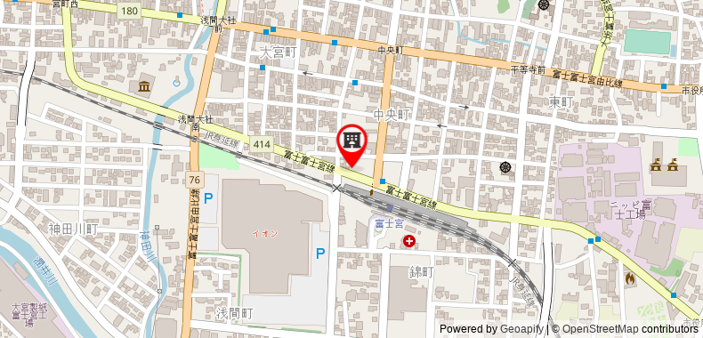 Kuretake Inn Premium Fujinomiya on maps