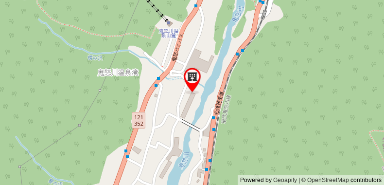 Kinugawa Onsen Hotel on maps