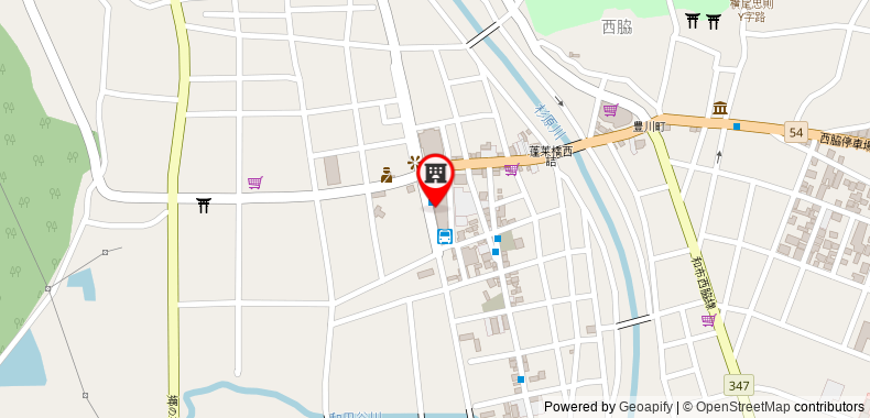 Bản đồ đến Khách sạn Nishiwaki Royal
