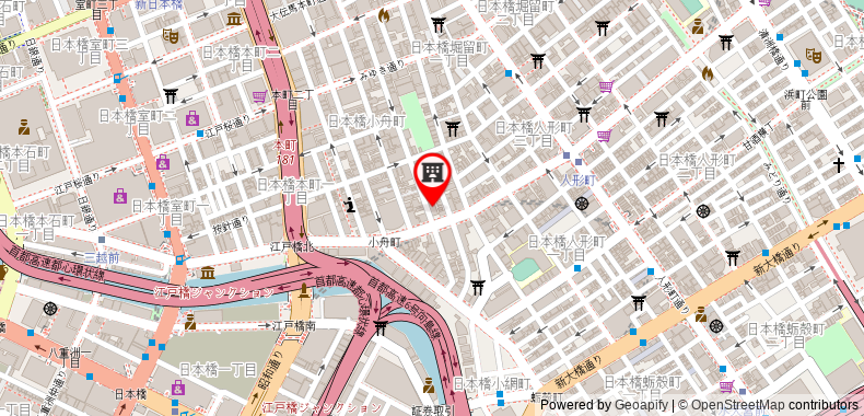 Nishitetsu Inn Nihonbashi on maps
