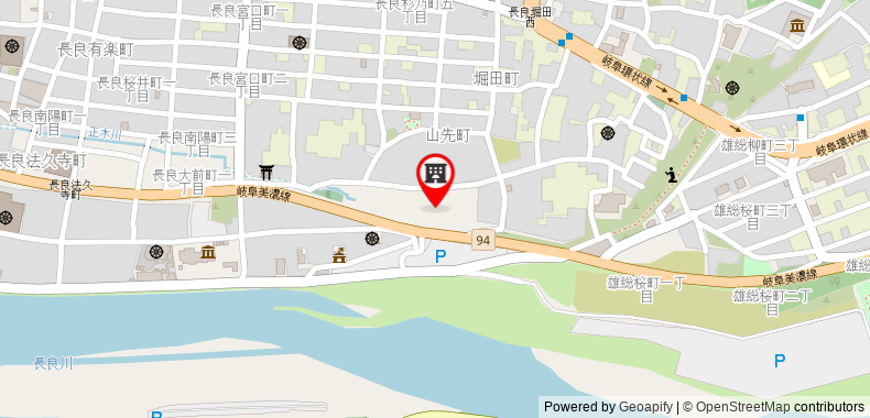 Gifu Grand Hotel on maps