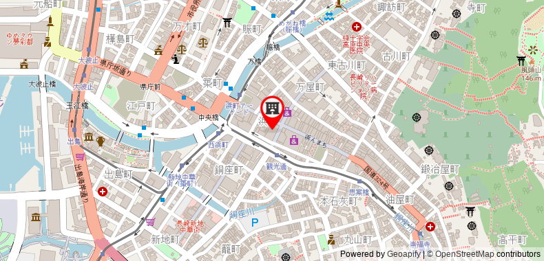 在地图上查看長崎Forza酒店