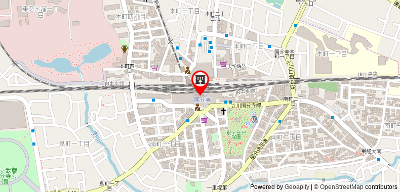 Bản đồ đến Khách sạn JR-EAST METS KOKUBUNJI