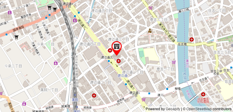 Bản đồ đến Khách sạn Monte Hermana Fukuoka