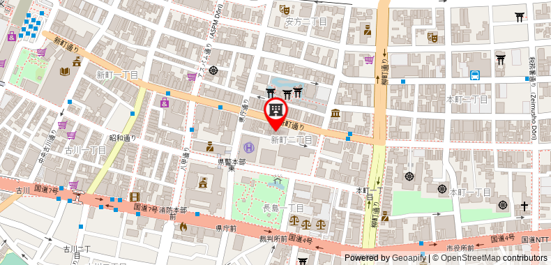 Bản đồ đến Khách sạn Art Color Aomori