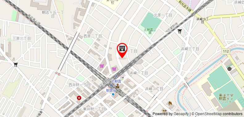 Bản đồ đến City Inn Kita Asaka