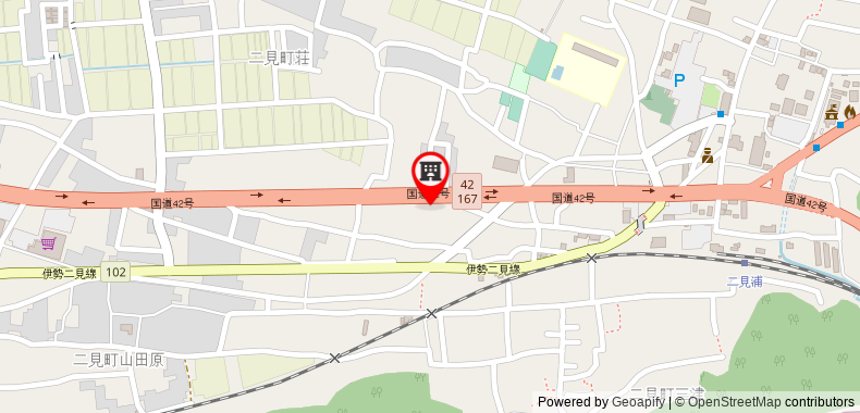 Guesthouse Ise Futami on maps