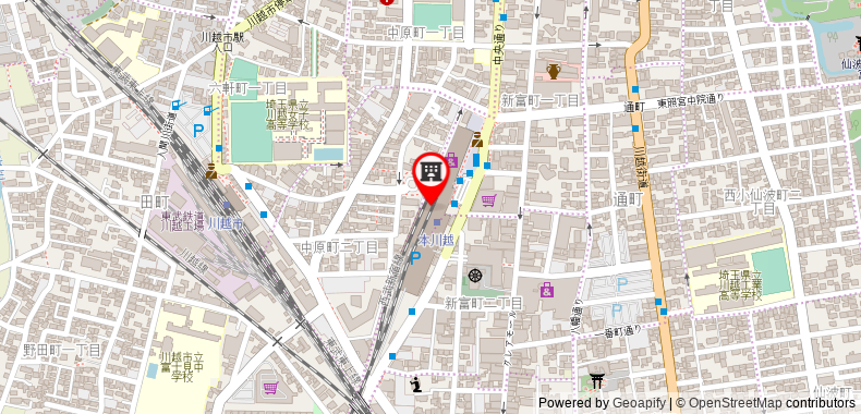 Kawagoe Prince Hotel on maps
