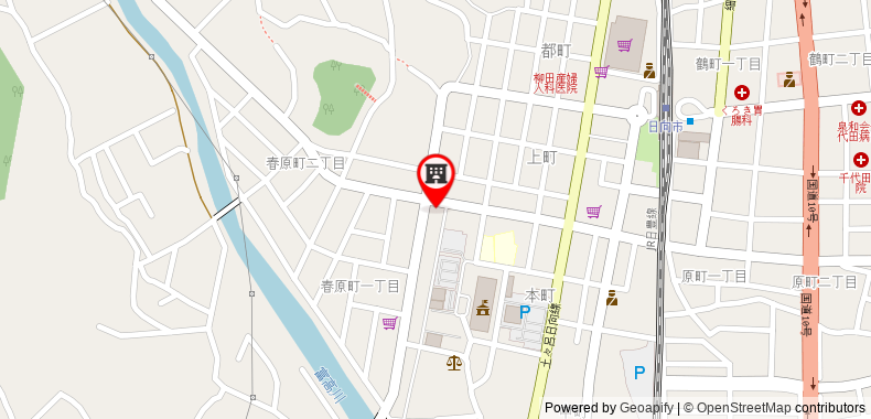 Bản đồ đến Khách sạn Rumieru Hyuga