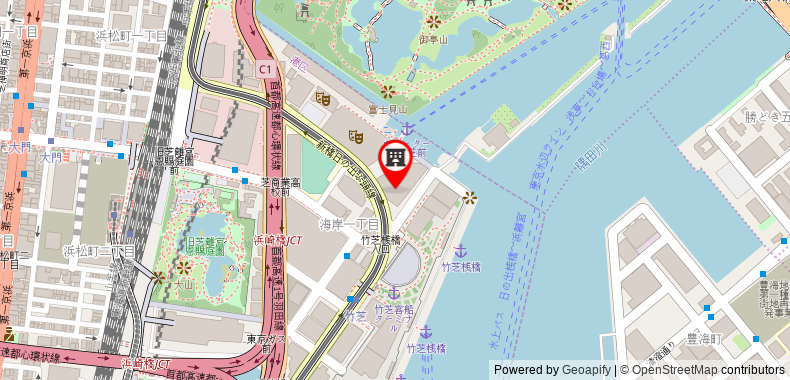 在地图上查看梅斯姆東京-傲途格精選酒店