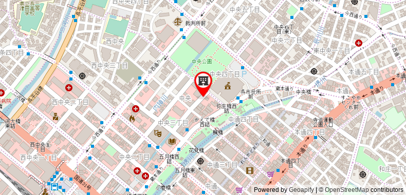 Bản đồ đến Kure is a movie city, near Yamato museum