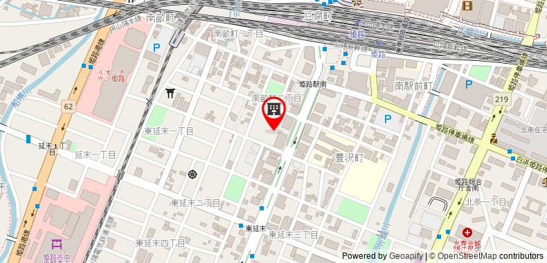 Bản đồ đến Khách sạn Richmond Himeji