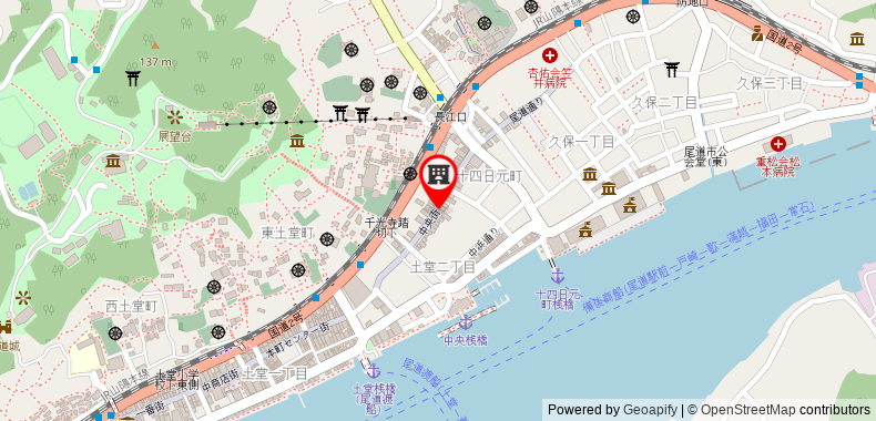 Onomichi Guest House Anago on maps