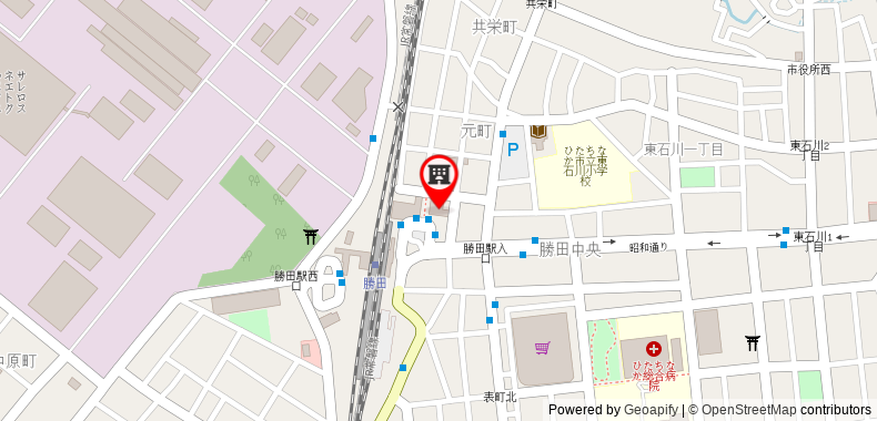 Bản đồ đến Terrace Inn Katsuta