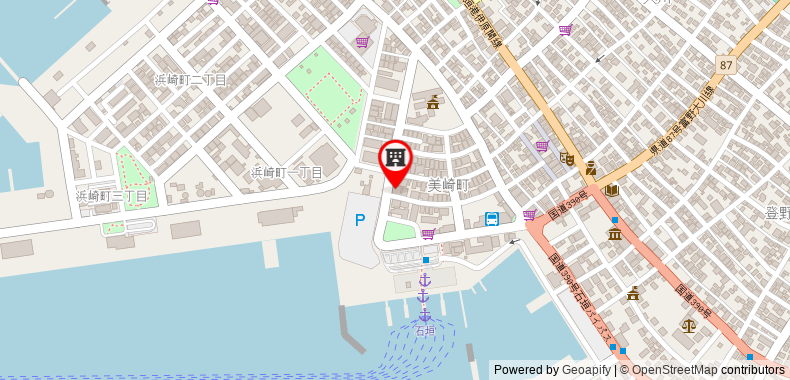 Bản đồ đến Khách sạn Emerald Isle Ishigakijima