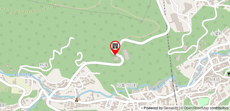 Atami Spa&Resort on maps