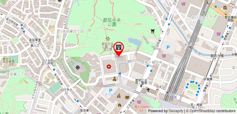 在地图上查看Chisun Inn Yokohama Tsuzuki