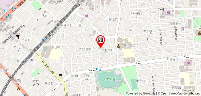 Bản đồ đến Enman Guest House Osaka