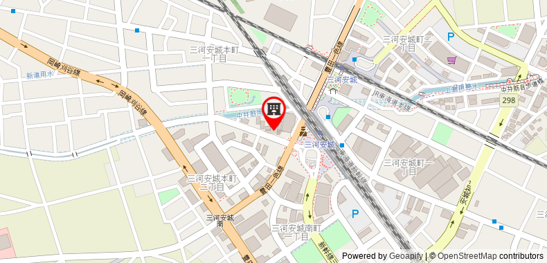 在地图上查看Dormy Inn快捷酒店 - 三河安城天然溫泉