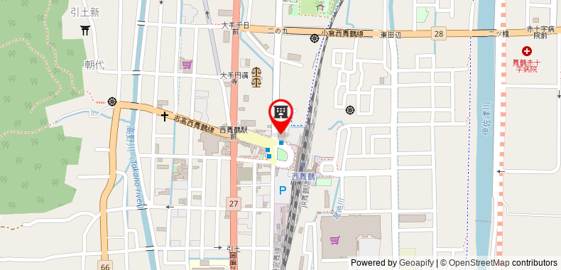 Bản đồ đến Khách sạn Maizuru Grand