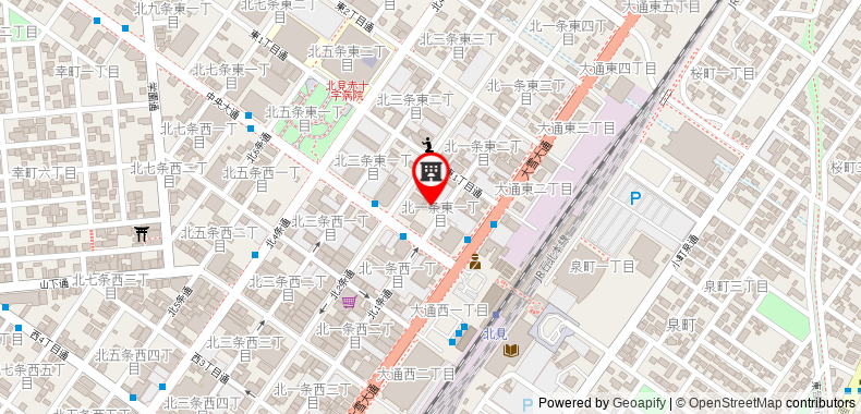 Kitami Daiichi Hotel on maps