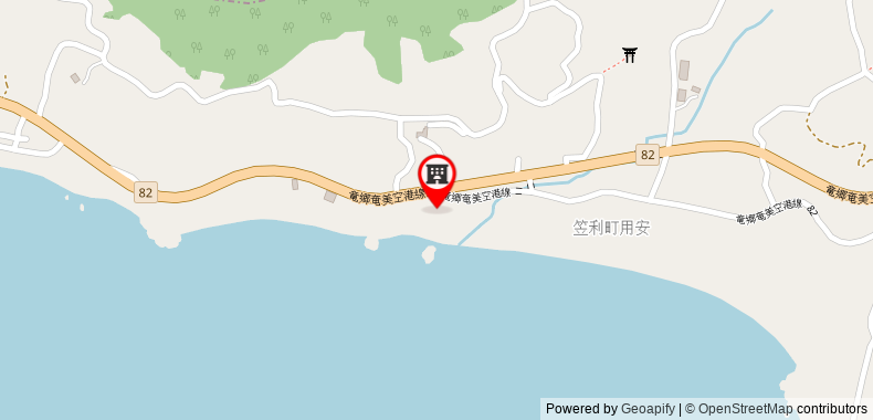 Bản đồ đến Khách sạn Amami Resort Bashayamamura