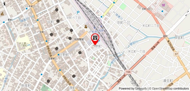 Bản đồ đến Toyoko Inn Ise Matsusaka Ekimae