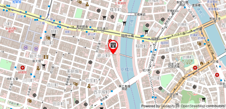 Bản đồ đến Khách sạn EN Hiroshima