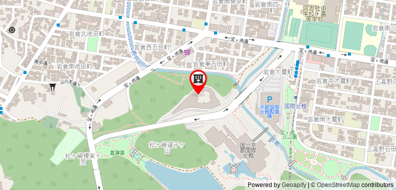 在地图上查看京都寶池皇家王子傲途格精選酒店